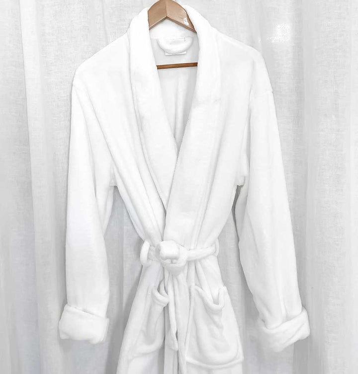 Silk Touch Microfibre Bath Robe