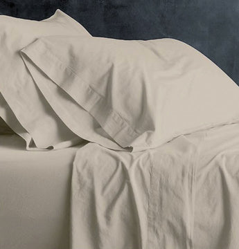 Vintage Washed Sheet Set - 100% Cotton