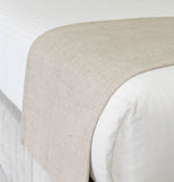 Hotel Bed Runner QUOTE - TAHINI