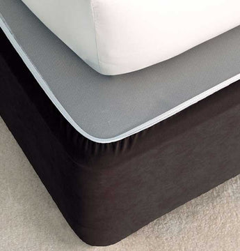 Soft Black Bed Wrap Faux Suede | Airbnb Bed Wraps