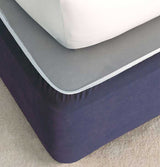 Navy Bed Wrap Faux Suede | Wholesale Hotel Linen Suppliers Australia