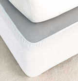 White Bed Wrap Faux Suede | Hotel Bed Wraps