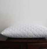 Quilted Pillow Protector – Stain Resistant, Washable
