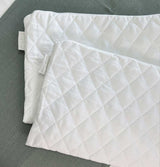 Quilted Pillow Protector – Stain Resistant, Washable