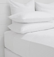 Sateen Stripe Dress Sheet