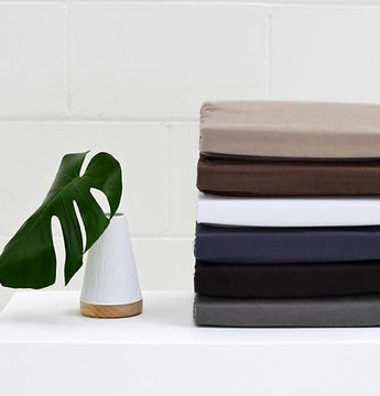 White Bed Wrap Faux Suede | Hotel Bed Wraps